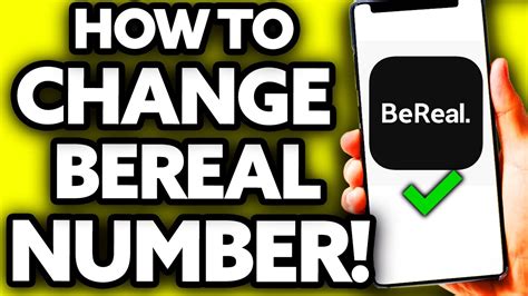 change bereal phone number|how to change phone number in BeReal : r/bereal